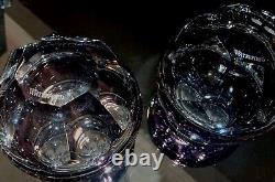 Waterford Elysian Amethyst Set Containing 2 GLASSES