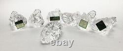 Waterford (Marquis) 7-Piece Crystal Miniature Nativity Set, Signed