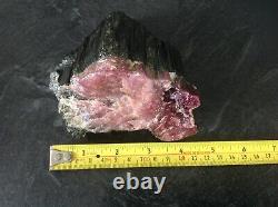 Watermelon Tourmaline Crystal (large very rare piece)