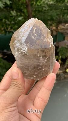 WellStunning Piece Of Smoke Quartz Crystal With Etched Termination From Pakistan