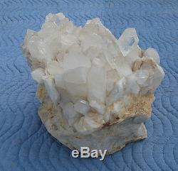 White Quartz Natural Crystal Points Display Specimen Large Piece 55 Lbs 14