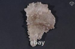 White Samadhi Clear Quartz 470 Gram. Pointed White Rough White Crystal Specimens
