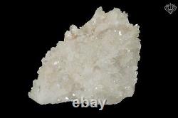 White Samadhi Rare Quartz 557Gram Cluster Stone Healing Rough Crystals Mineral