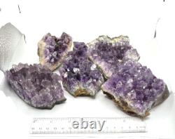 Wholesale 20 Pc Purple Amethyst Druzy Geode Specimen Rocks bulk gemstones