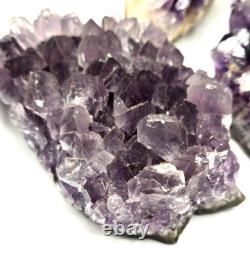 Wholesale 20 Pc Purple Amethyst Druzy Geode Specimen Rocks bulk gemstones