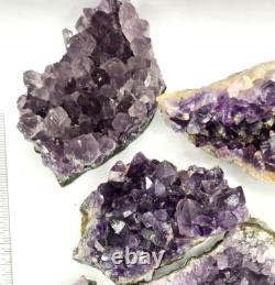 Wholesale 20 Pc Purple Amethyst Druzy Geode Specimen Rocks bulk gemstones