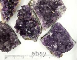 Wholesale 20 Pc Purple Amethyst Druzy Geode Specimen Rocks bulk gemstones