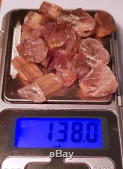 Wholesale Lot, Color Change Diaspore Crystals, 18 Pieces 138 Crt, 100% Natural