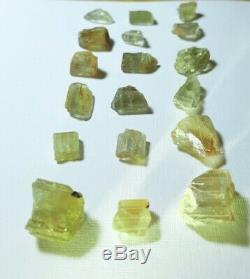 Wholesale Lot, Color Change Diaspore Crystals, 18 Pieces 138 Crt, 100% Natural