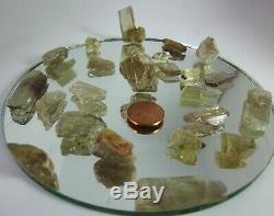 Wholesale Lot, Color Change Diaspore Crystals, 25 Pieces 360 Crt, 100% Natural