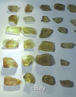 Wholesale Lot, Color Change Diaspore Crystals, 27 Pieces 199 Crt, 100% Natural
