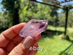 Wholesale lot Shangaan (Chibuku) Smoky Amethyst Chiredzi crystals (24) 2.19lbs