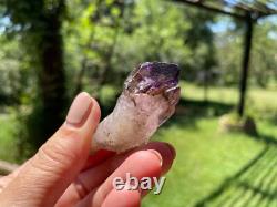 Wholesale lot Shangaan (Chibuku) Smoky Amethyst Chiredzi crystals (24) 2.19lbs