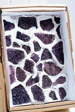Wow! Purple Amethyst Crystals Specimen Lot Of 27 Pieces From Alacam, Turkey