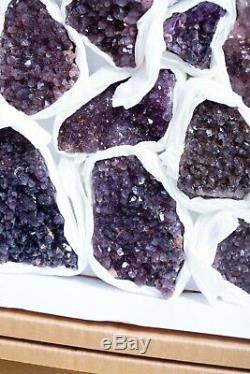 Wow! Purple Amethyst Crystals Specimen Lot Of 27 Pieces From Alacam, Turkey