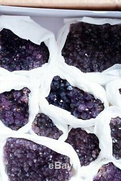 Wow! Purple Amethyst Crystals Specimen Lot Of 27 Pieces From Alacam, Turkey