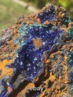 XL Sparkly Azurite and Malachite! See Video