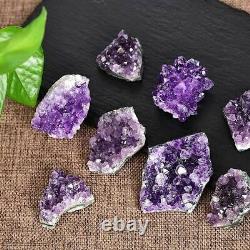 1000g+ Natural Purple Améthyste Cluster Crystal Quartz Supprimer L'énergie Négative