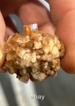 100 pièces de lots de cristaux d'aragonite rouge de 1 pouce