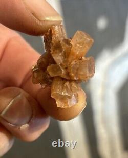 100 pièces de lots de cristaux d'aragonite rouge de 1 pouce