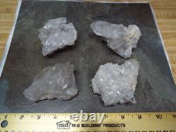 11 Pièce Old Jim Coleman Mine, Arkansas Quartz Crystal Lot
