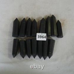 15 Pièces Shungite Naturel Protéger Radiation Crystal Point Tower Healing Russie
