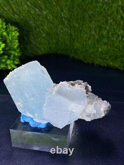 192 Grammes De Cristal Naturel Aquamarine Specimen Pièce De Déclaration Cristal @skardu