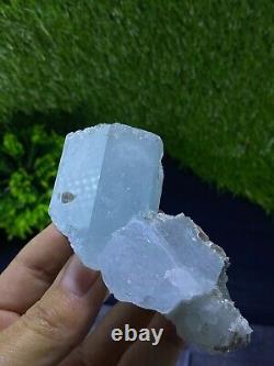 192 Grammes De Cristal Naturel Aquamarine Specimen Pièce De Déclaration Cristal @skardu