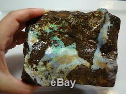 1,304 Kilogramme Naturel Eromanga Boulder Opal Rugueux Spécimen Piece Lapidaires Hobby