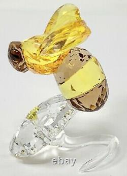 2017 Scs Swarovski 5244639 Pièce D'événement Bumblebee Sur La Figurine En Cristal De Fleur Sauvage