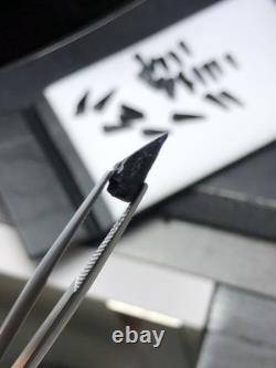 22,71 Crt / 23 pièces / Cristaux de saphir Winza rares et pointus miraculeux