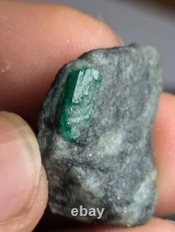 28 Pièces, 209 Grammes, Échantillons d'Émeraude de la Vallée de Swat, Pakistan