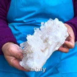2Pièces 2730g Grosse Agrégation de Quartz Blanc Transparent Brut Spécimen de Guérison 432 2Pièces 2730g Grosse Agrégation de Quartz Blanc Transparent Brut Spécimen de Guérison 432
