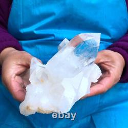 2 Pièces 3.78LB Spécimen de Casteau de Quartz Transparent Naturel Blanc 426 2 Pièces 3.78LB Spécimen de Casteau de Quartz Transparent Naturel Blanc 426