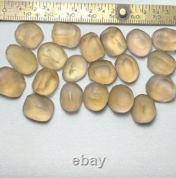 35Gram/ 20 Pièces / Magnifique Citrine Préformée Prête Pour Découpe Fantaisie