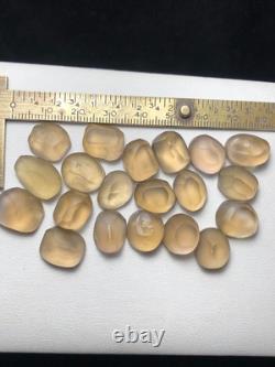 35Gram/ 20 Pièces / Magnifique Citrine Préformée Prête Pour Découpe Fantaisie