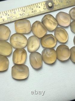 35Gram/ 20 Pièces / Magnifique Citrine Préformée Prête Pour Découpe Fantaisie