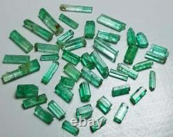 35 Carat 44 Pièces Top Quality Natural Emerald Crystal Lot From Panjshir Valley