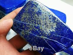3800 Grams Top Qualité Lapis Lazuli Tambal Poli 11 Pièces De @ Afghn