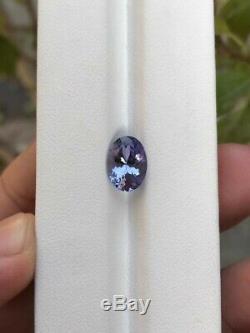 3.10cts Chauffée Tanzanite Cut Piece De Tanzanie