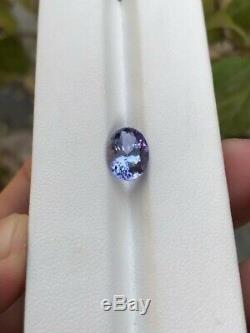 3.10cts Chauffée Tanzanite Cut Piece De Tanzanie