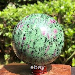 3 pièces 2530g Boule de Quartz Cristal Rouge-Vert Naturel Top Guérison 2071