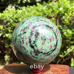 3 pièces 2530g Boule de Quartz Cristal Rouge-Vert Naturel Top Guérison 2071