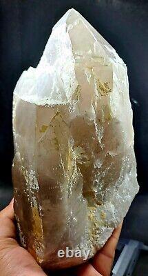 3kg435 grammes Une magnifique pièce de cristal de quartz fumé sans aucun dommage, avec un superbe éclat