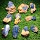 480 Grammes Lot De 10 Pi&egrave;ces De C&eacute;lestine Bleue Naturelle Et Brillante De Haute Qualit&eacute; Rare