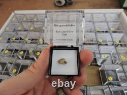 54 pièces Échantillon Minéral en Gros Plat