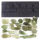 5.33g 22pcs Moldavite Morceaux Bruts Naturels Lot #rm529