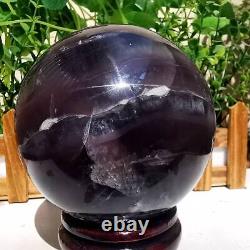 5.43lb Natural Rainbow Fluorite Crystal Quartz Piece Healing Specimen Stone
