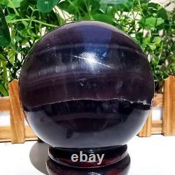 5.43lb Natural Rainbow Fluorite Crystal Quartz Piece Healing Specimen Stone