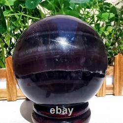 5.43lb Natural Rainbow Fluorite Crystal Quartz Piece Healing Specimen Stone